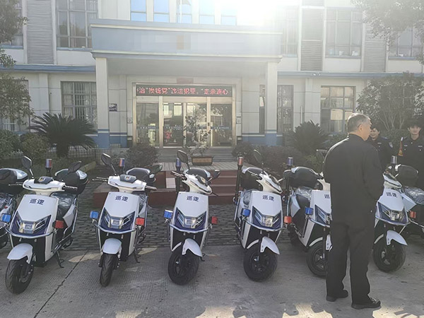 二轮电动巡逻车